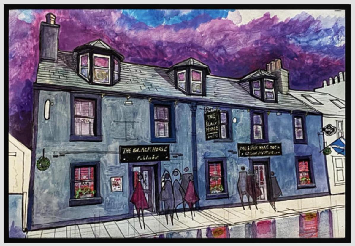 The Blackhorse Accommodation Newton Stewart Kültér fotó